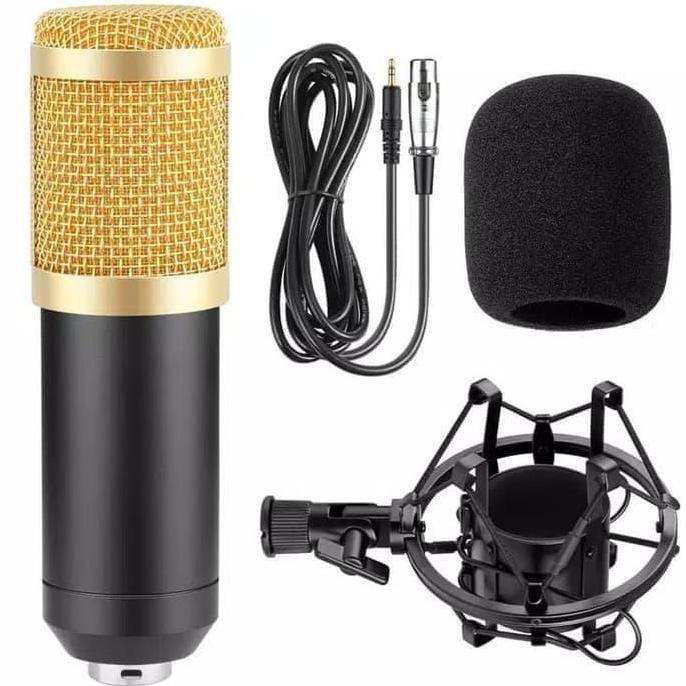 Marshal- Paket Recording Smule Mic Condenser Bm800 Taffre Full Set