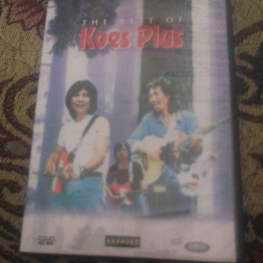 DVD Karaoke The Best of Koes Plus Album Lagu Band