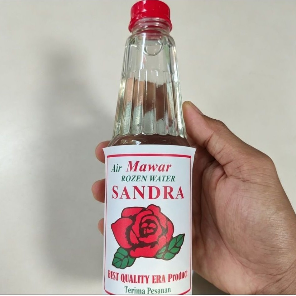 Air Mawar Sandra — Rozen Water Asli Kualitas Terbaik