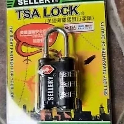 SELLERY 22-330 HITAM GEMBOK TSA /TSA LOCK.