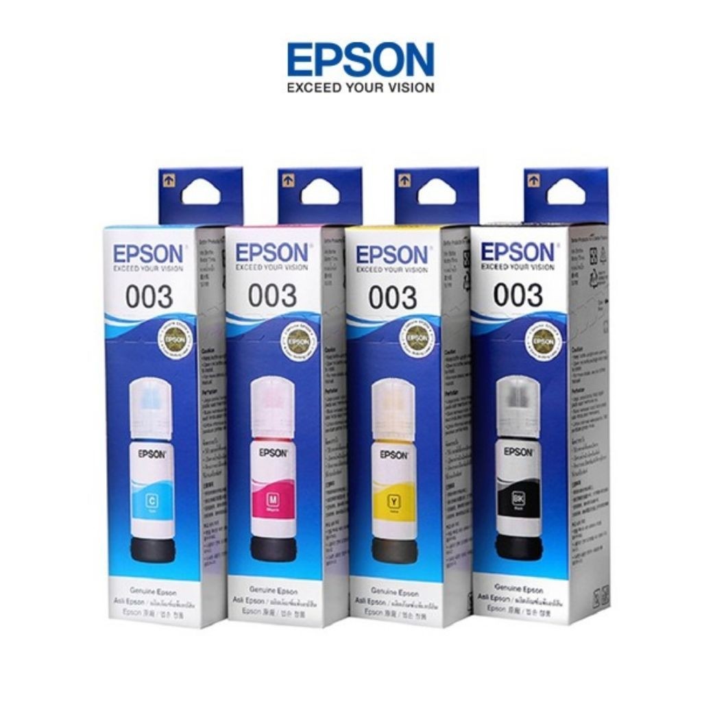 1 Set Tinta Epson 003 Original