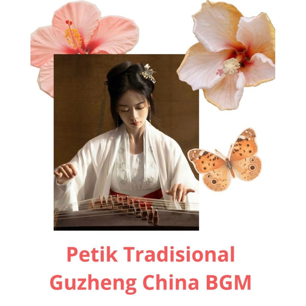 Musik instrumental Guzheng asal china BGM.