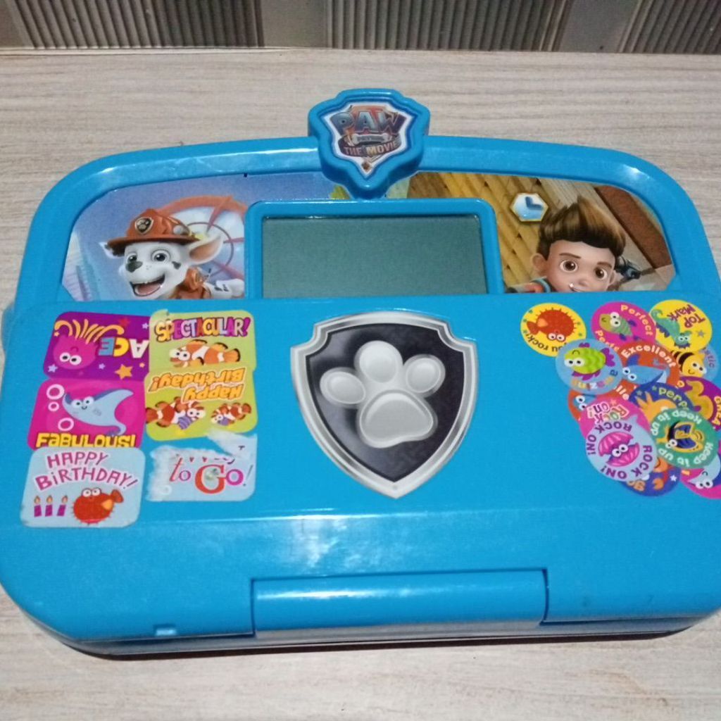 mainan laptop Vtech Paw patrol preloved