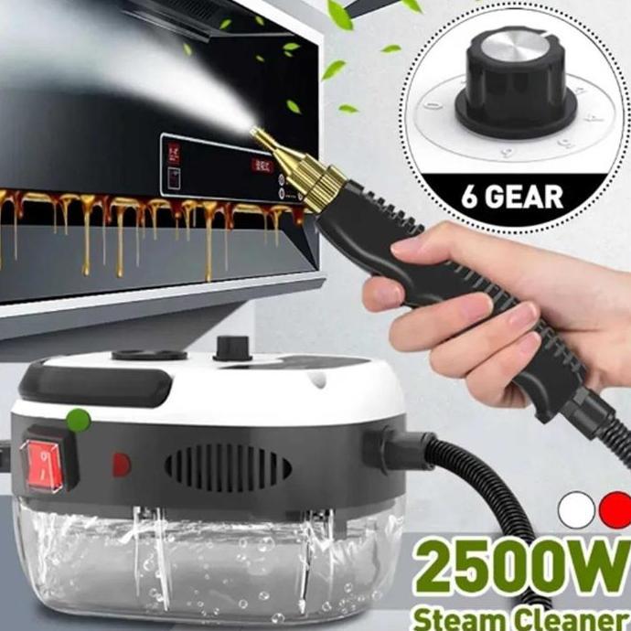 MAZITOV Alat Uap Pembersih Serbaguna Portable Steam Cleaner High Temperature 2500W