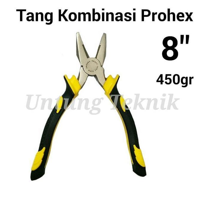 IROSAKA PROHEX 8 inch Tang Kombinasi Super - Heavy Duty Combination Plier