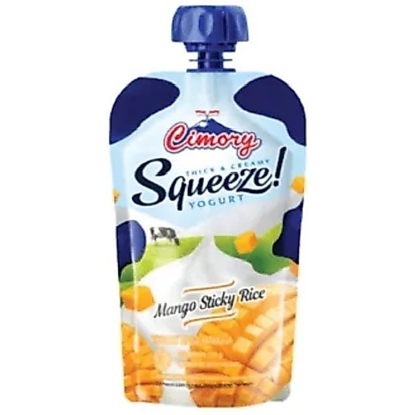 Cimory Squeeze Mango Sticky Rice Yogurt 120ml