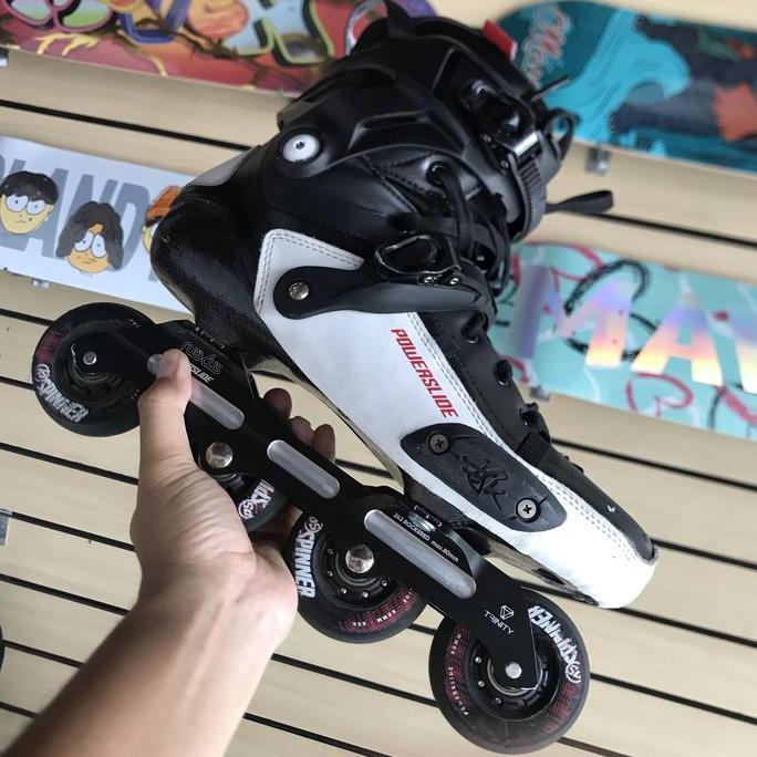TJANMON Sepatu roda inline skate powerslide TAU