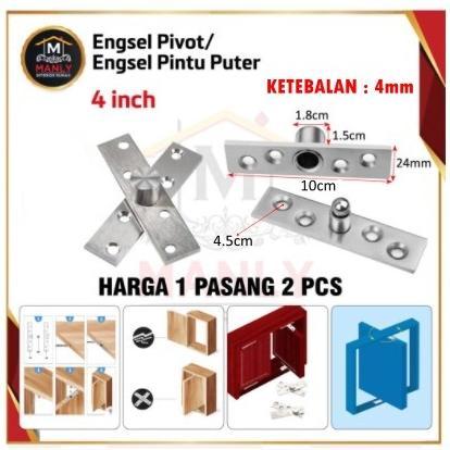 Engsel Pivot Engsel Putar 360 Derajat Engsel Poros Engsel Jendela Putar Engsel Pintu Putar Full Cor