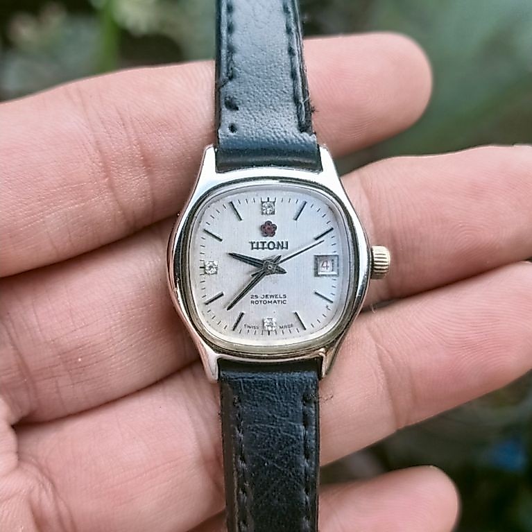 Jam Tangan Wanita Titoni Rotomatic Original