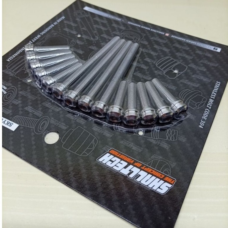 BAUT BLOK CVT SET STAINLESS 304 SKYWAVE SHALLTECH.