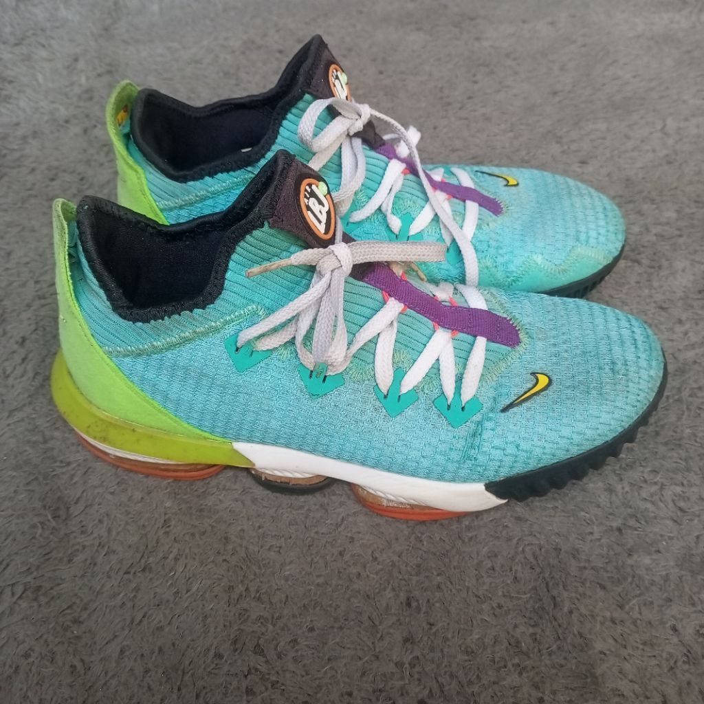 SEPATU NK333 LEBRON 18 LOW LEBRONALD PALMER TOSCA HIJAU ORIGINAL PRIA SIZE 42 PRELOVED