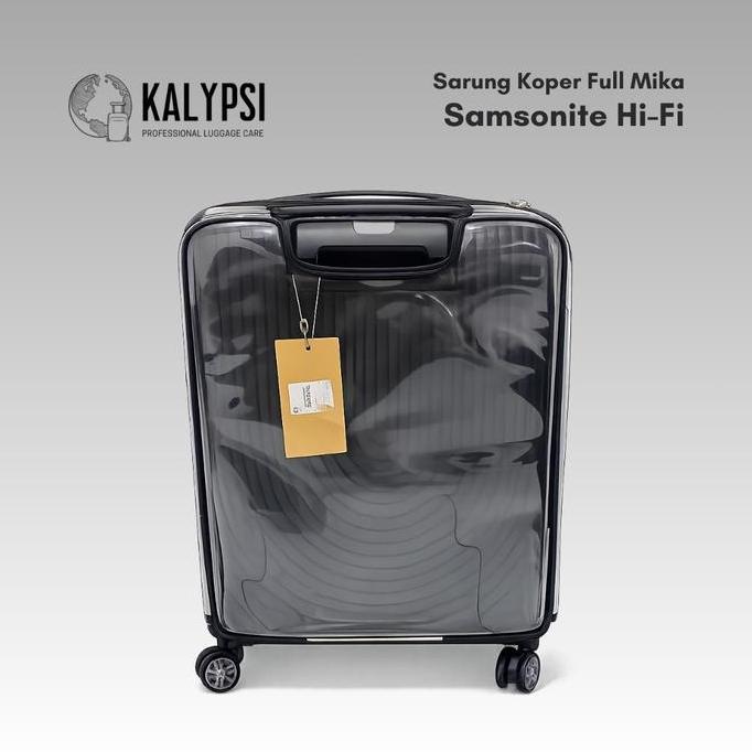 Promo Sarung Koper Full Mika Samsonite Hi-Fi Luggage Cover Samsonite Hi-Fi Size Cabin/Small Medium L