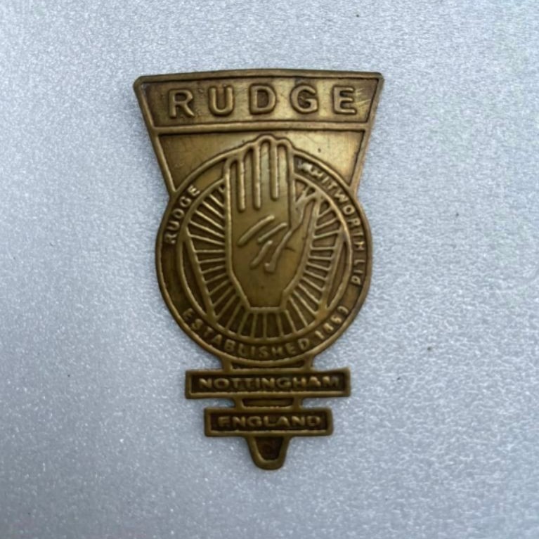 Emblem Sepeda Onthel RUDGE
