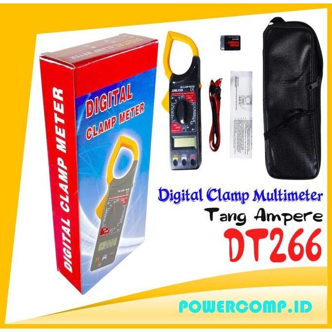 Digital Clamp Buzzer Tang Ampere Ohmmeter DT266 DT-266 DT266 Voltmeter