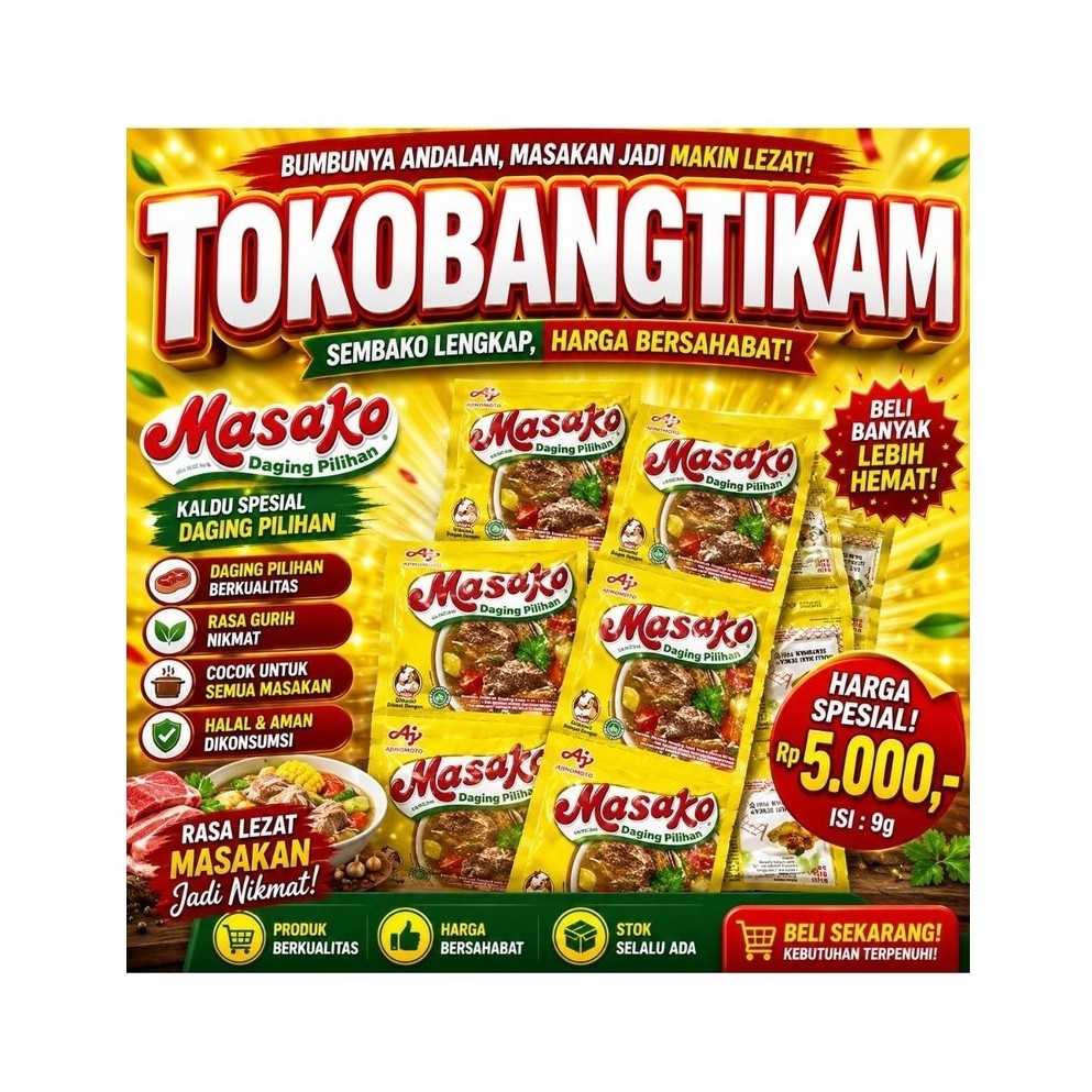 MASAKO SAPI 1 RENCENG