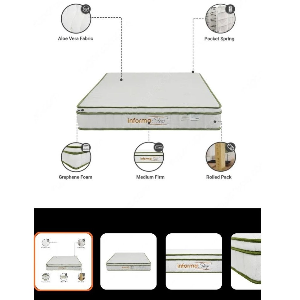 KASUR Matras 100x200 Cuscolite INFORMA Sleep NEW