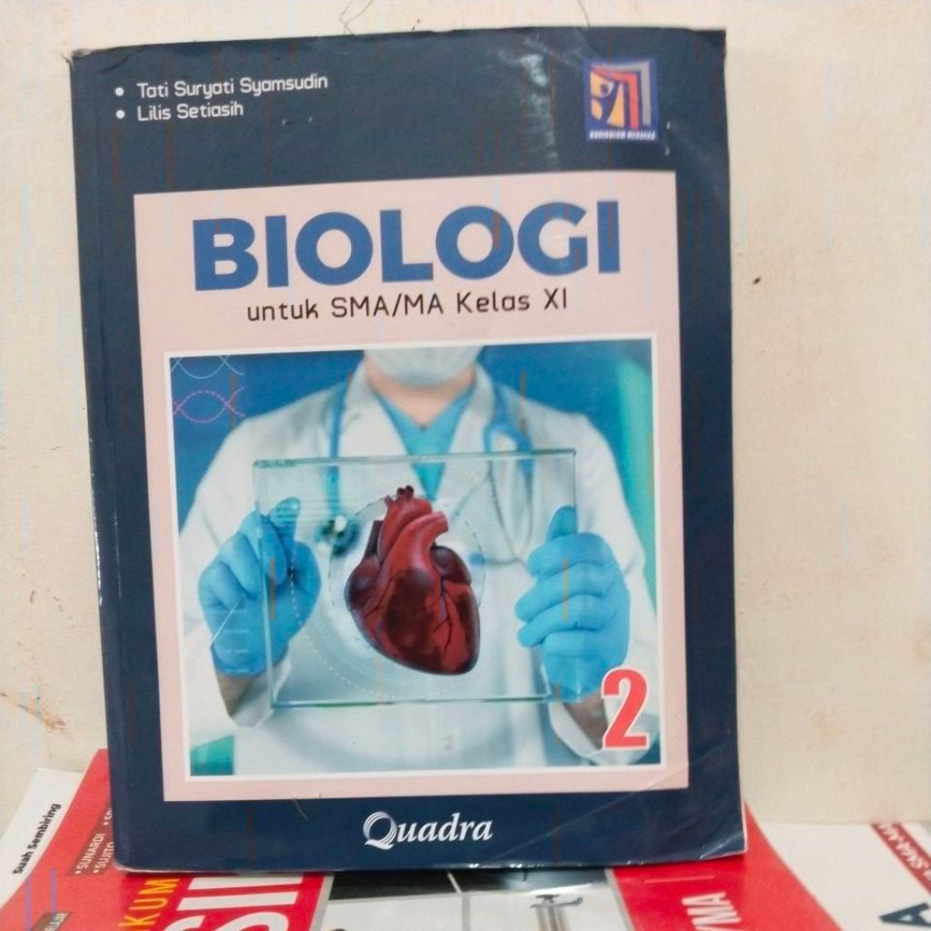 Buku Biologi 2 untuk SMA MA kelas 11/XI Kurikulum merdeka