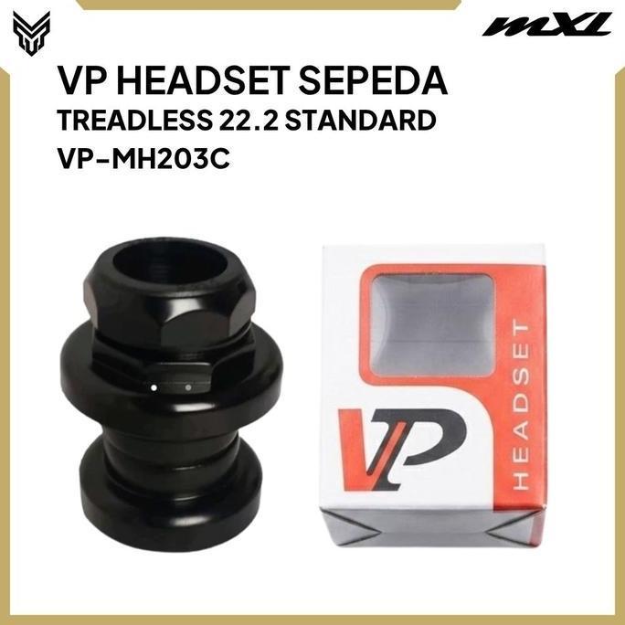 Promo VP Headset Sepeda Treadless 22.2 Standard VP-MH203C Diskon