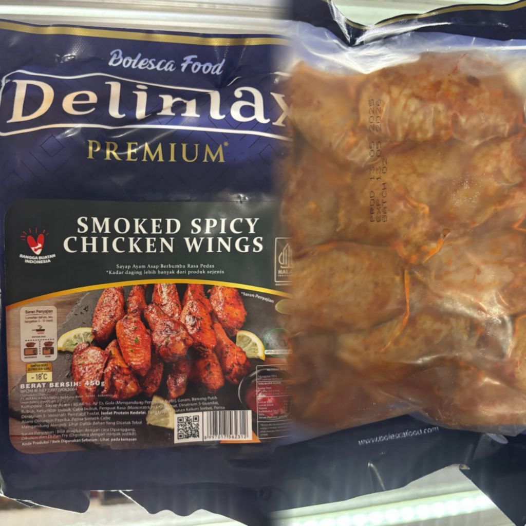 DELIMAX SPICY WINGS 450gr