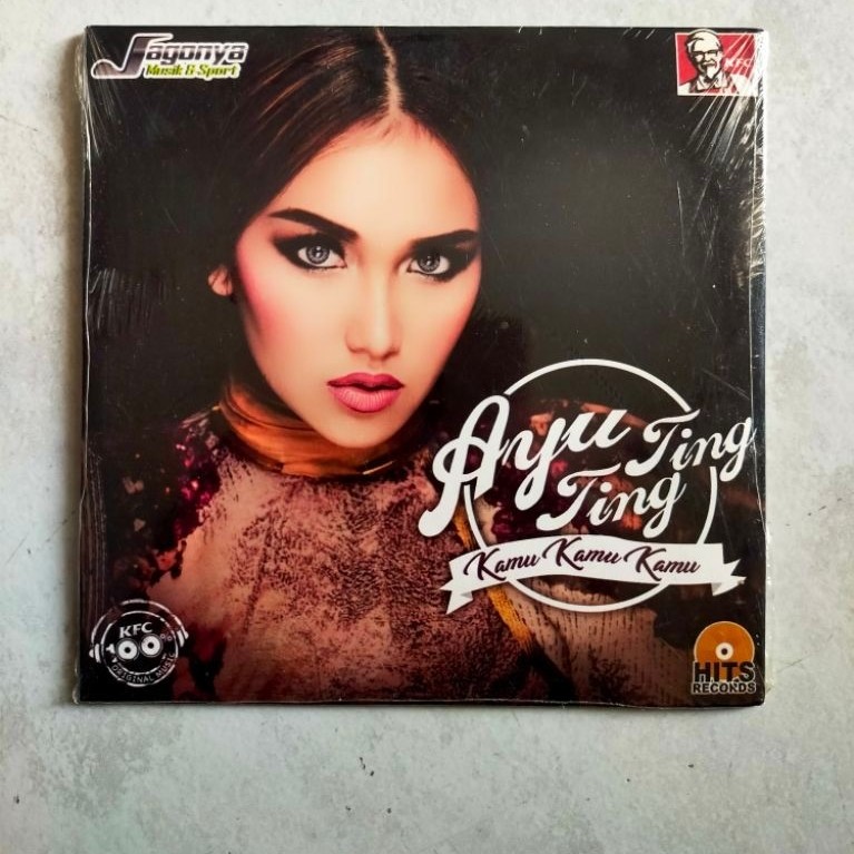 CD Original AYU TING-TING "kamu kamu kamu" (cd kfc)