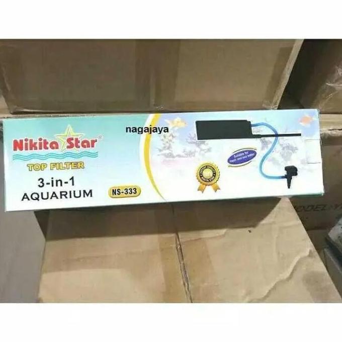 Koikoi- Nikita Star Ns 333 Ns333 Ns-333 Top Filter Atas 3 In 1 Aquarium Aquascape