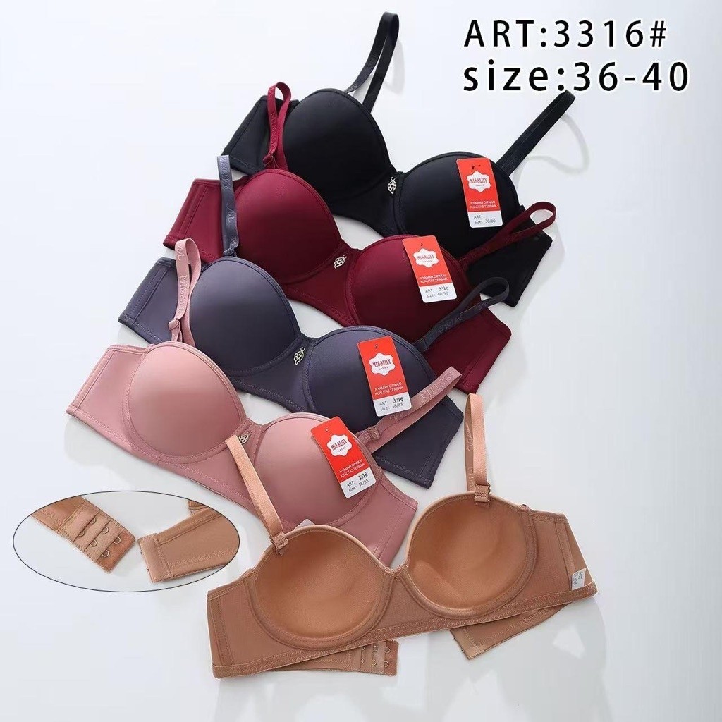 BRA PUSH UP MISSLILY PAKAI KAWAT 3316