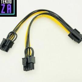 Kabel Splitter 30Cm Pcie 6 Pin Female To 2X 8 Pin (6+2) Male Low Cost