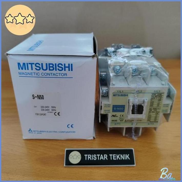 MITSUBISHI CONTACTOR SN 50 KONTAKTOR S-N50 SN50 SN-50 ASLI