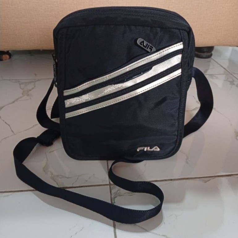 Sling Bag cowok Fila & wb + sling ala dior