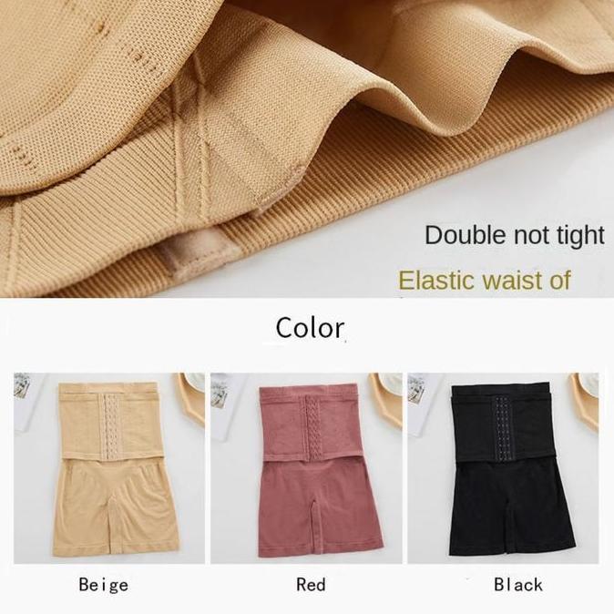 Korset Celana SEPAHA MAGNET Kancing 3 Level Pengait Pembentuk Body Shaper Shapewear Wanita Jumbo Big