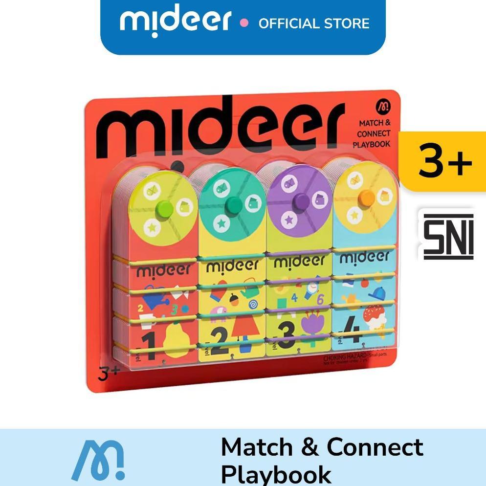 LARIS Mideer - Match & Connect Playbook | Mainan Edukasi Anak 3+ Tahun