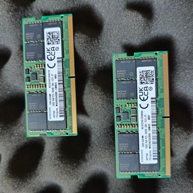 RAM Laptop SAMSUNG DDR5 16GB 5600MHz SODIMM ORI COPOTAN (BEKAS TERMURAH)