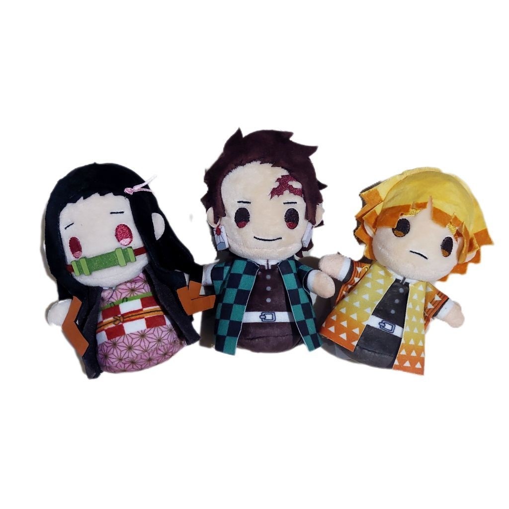 Boneka Demon Slayer Tanjiro Nezuko Zenitsu Potetto Series Plush Original