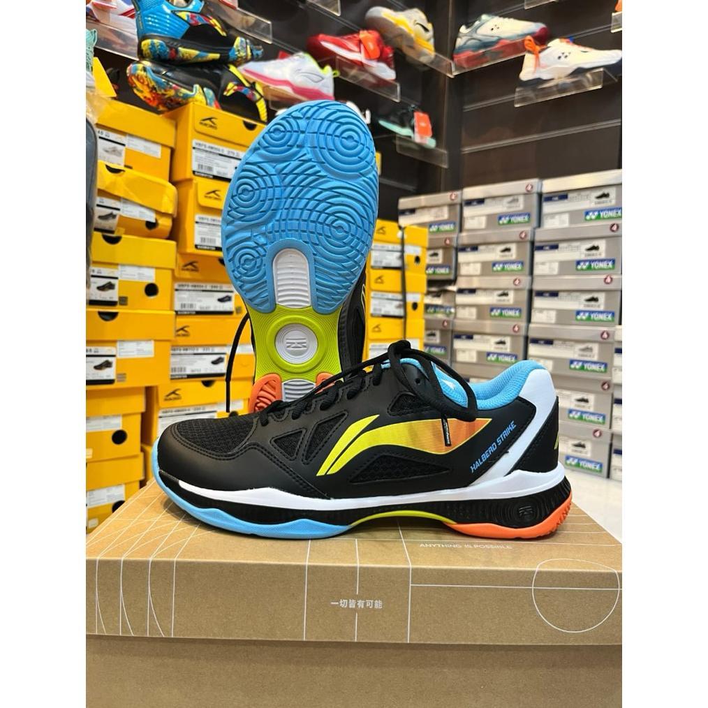 Hot Deals Sepatu Lining Halberd Strike Free Kaos Kaki + Grip Sepatu Badminton Lining Halberd Strike 