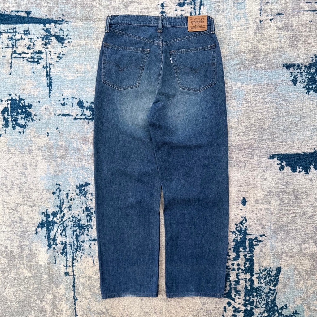 Celana vintage levis 517 loose fit J22 button jeans