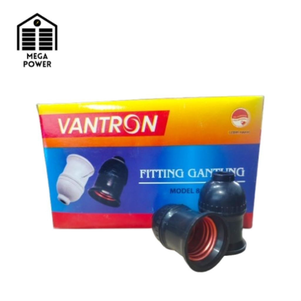 VANTRON Fitting Gantung Model 8 untuk Lampu LED E27 E26