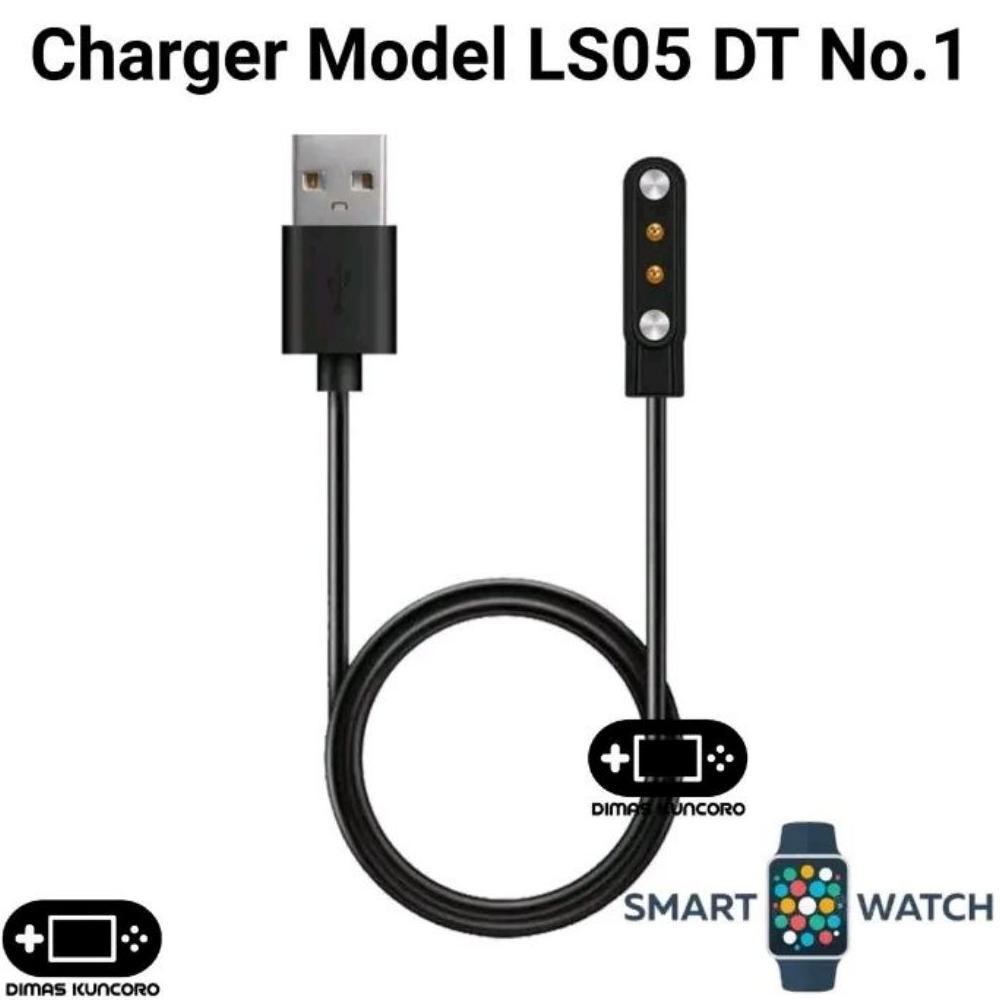 Charger Model LS05 dt no.1 charging smartwatch DT28 DT78 DT96 kabel usb