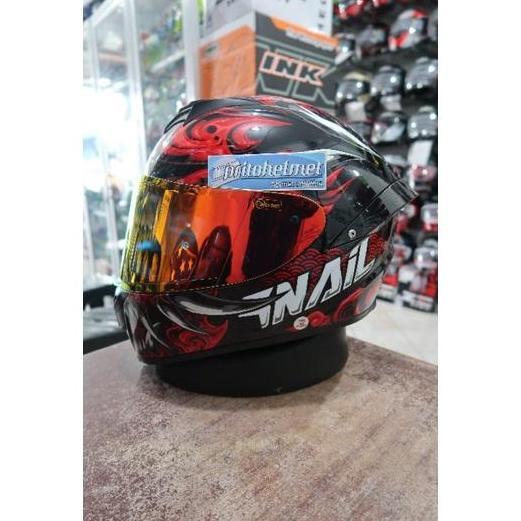 Snail Ffs2 Devil Red Visor Red Blue Smoke Silver