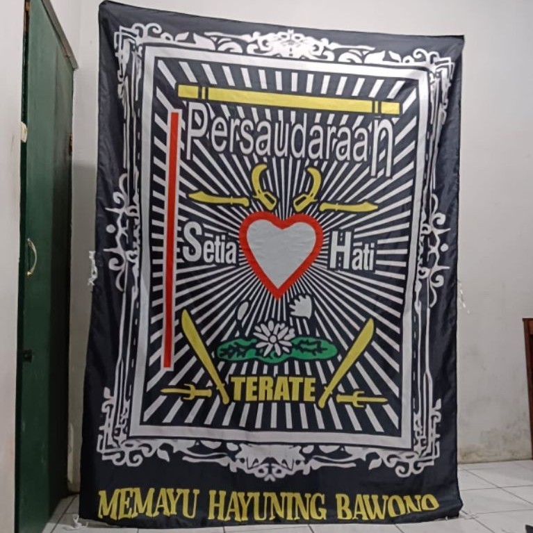 bendera PSHT full printing custom