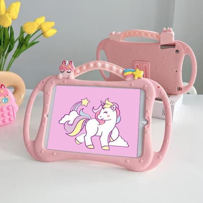IPad Gen 5 6 7 8 9 Mini Air 1 2 9.7 10.2 Inch UNICORN Case Cover Anak