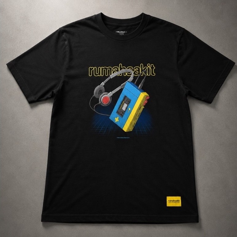 Official Merch T-Shirt Rumahsakit “Walking Man”