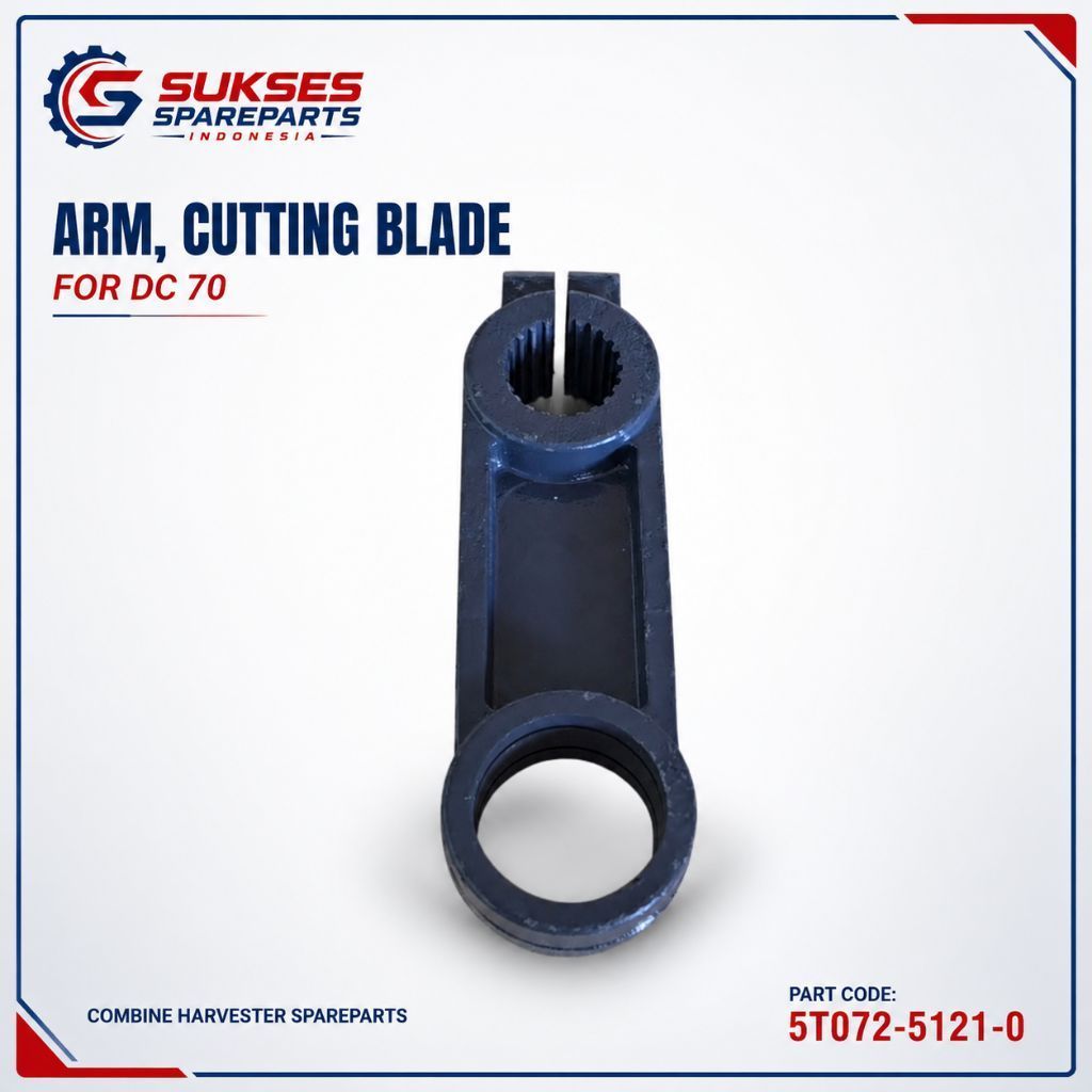 ENGKOL PISAU DC 70 | ARM, CUTTING BLADE DC 70 5T072-5121-0 | Grosir Spareparts Combine