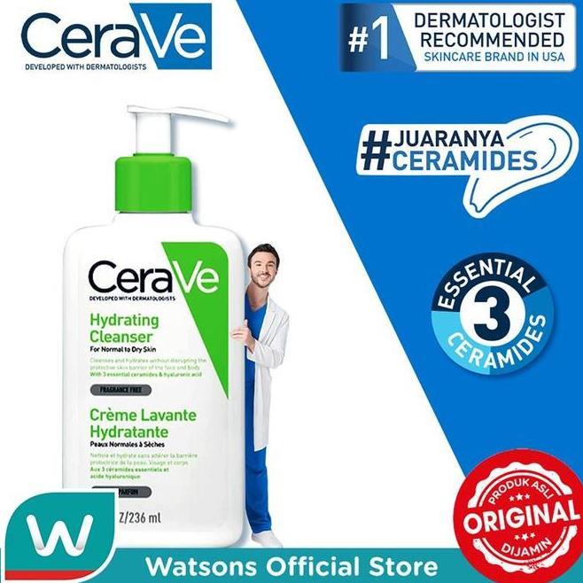 Cerave Hydrating Cleanser 236Ml