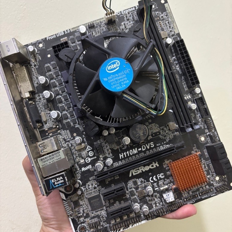 Paketan i3 6100 dan H110m Asrock