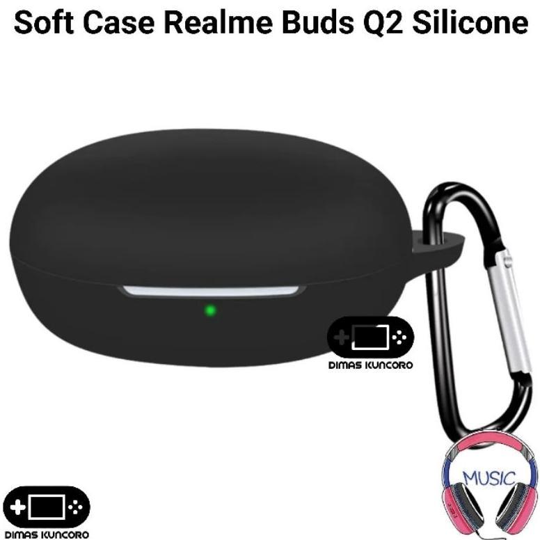 Soft Case Realme Buds Q2 silicone silikon cover tws casing air 2 neo shell