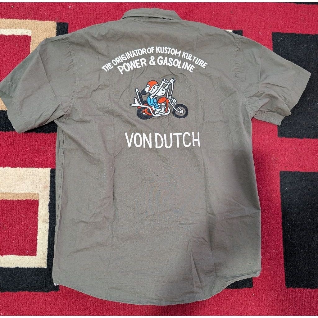 Work Shirt VonDutch Size XL Bekas Second Like New