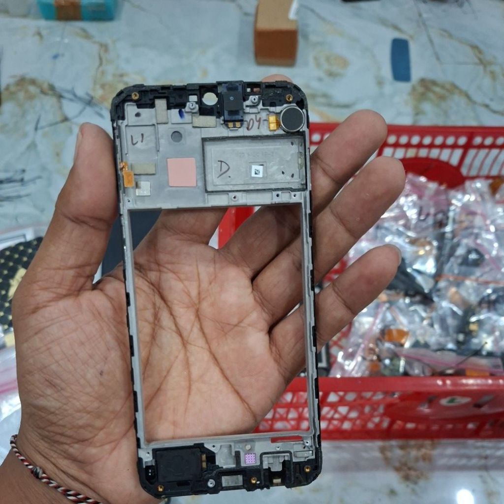 FRAME TATAKAN LCD SAMSUNG M20 ORI COPOTAN