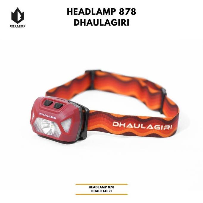 BISA COD Headlamp Dhaulagiri 878 - Senter Kepala - Lampu Kepala - Senter Kepala Led - Senter Led Ter