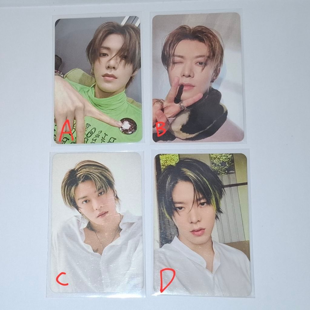 Photocard official yuta nct 127 jumatan sticker