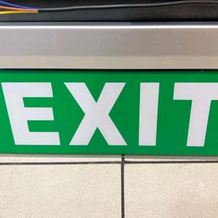 lampu emergency exit led lampu exit led lampu darurat led exit